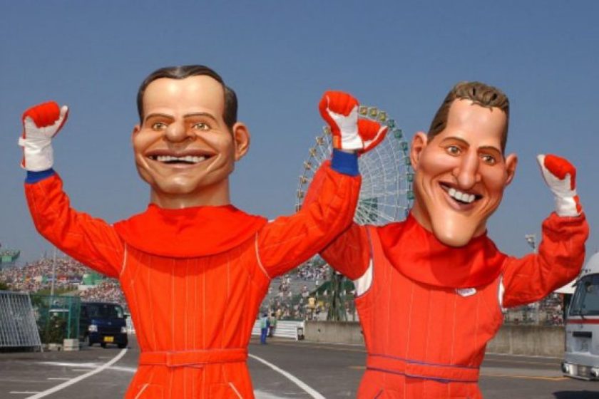 Az F1 históriájában: Villeneuve két ferrarist lehülyézte a pályán