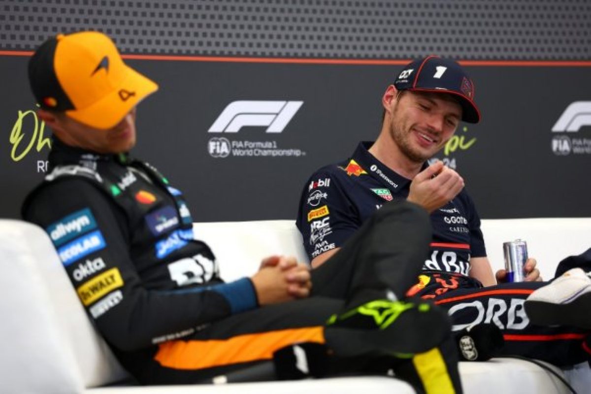 Verstappen figyelmeztetést küldött a McLaren csapatnak