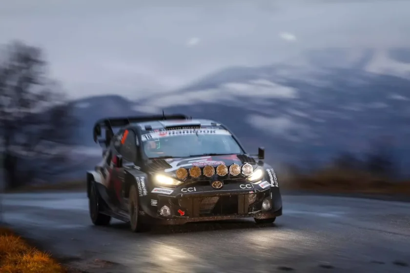 A Toyota Monte Carlo Rali előtt új aerodinamikai megoldásokat próbált ki