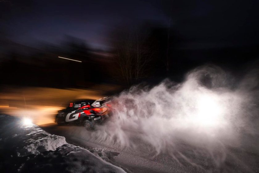 Evans felkészül a második WRC-futamra a Lappföld Rallyn