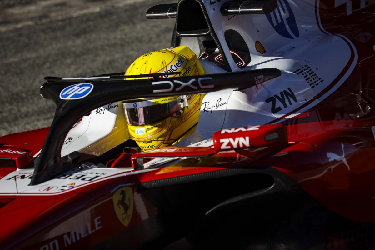 Hamilton szerint az új Ferrari élvezetesebb vezetni: pozitív jelek Barcelonában