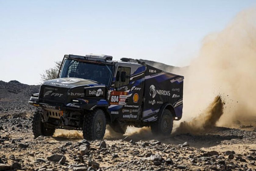 Litván hős a Dakar Rali kamionos versenyében