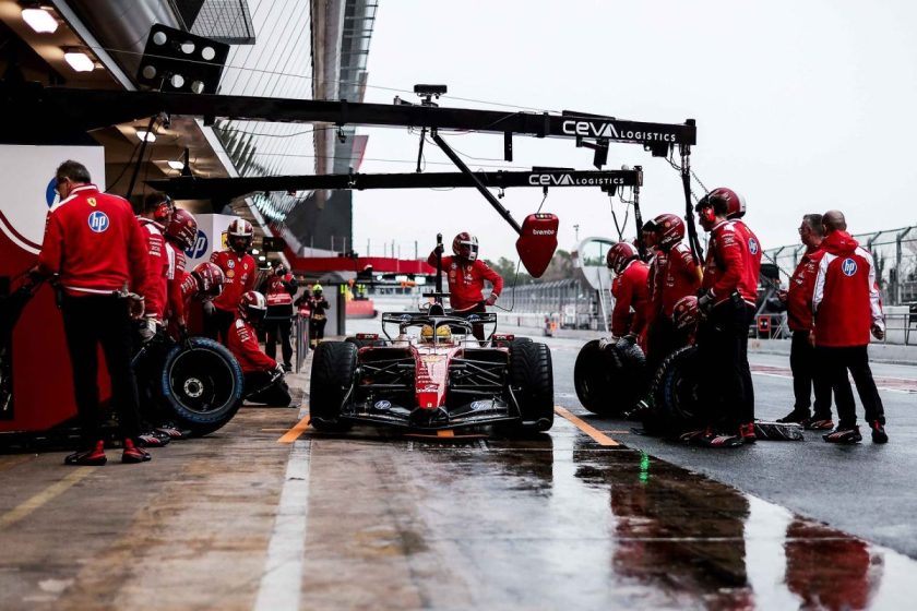 A Ferrari csapata lendületben – Leclerc és Hamilton 121 kört tettek meg az első komoly tesztnapon