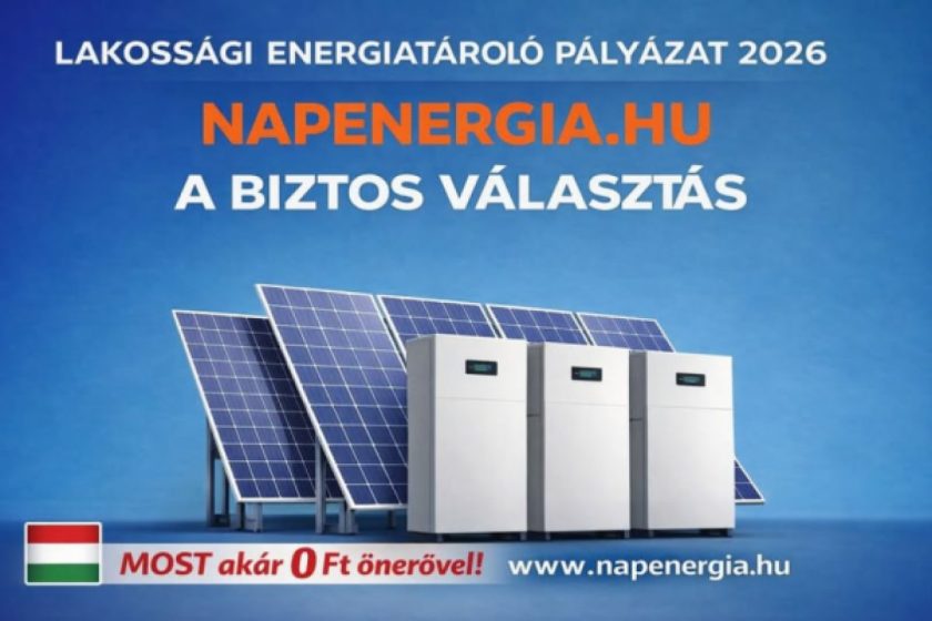 Energiatároló pályázat 2026: Most dől el, ki jár jól és ki fizet rá