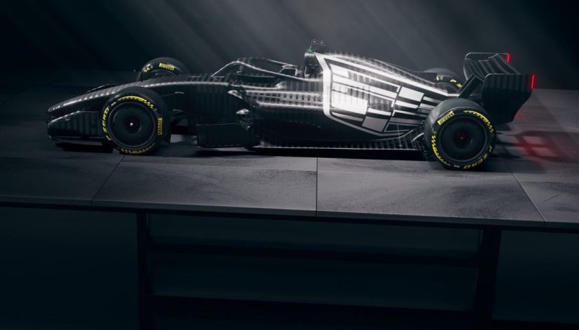 A Cadillac F1-es csapatának monokróm „álcázása” debütált Barcelona előtt