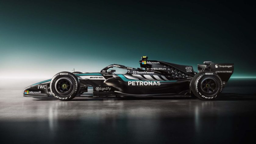 A Mercedes lerántotta a leplet a 2026-os F1-es autójáról