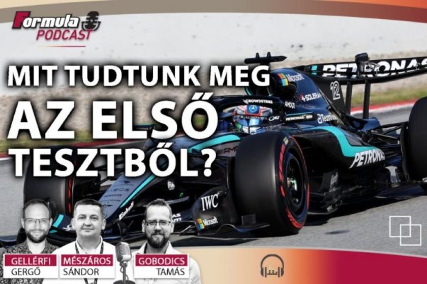 Az első F1-es teszt legfontosabb megállapításai – Podcast összefoglaló