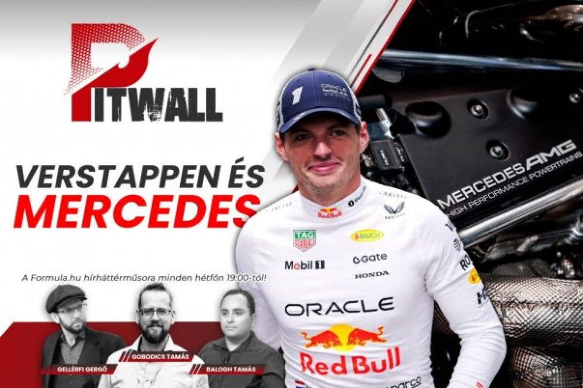 Verstappen és Mercedes: Az 2026-os szezon első hírei a Pitwall-ról