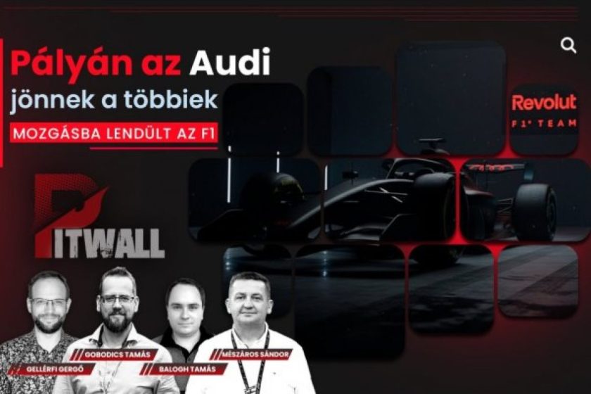Audi visszatér az F1-be: Pitwall a pályán