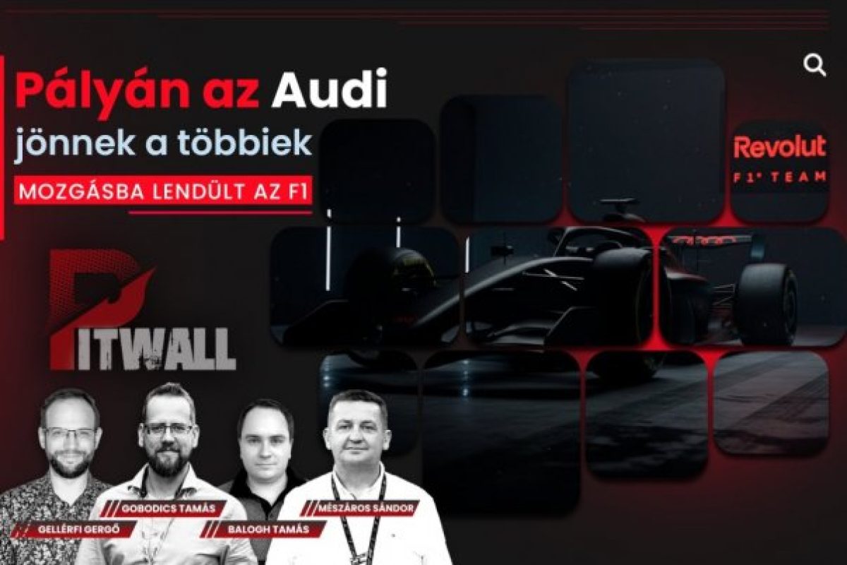 Audi visszatér az F1-be: Pitwall a pályán