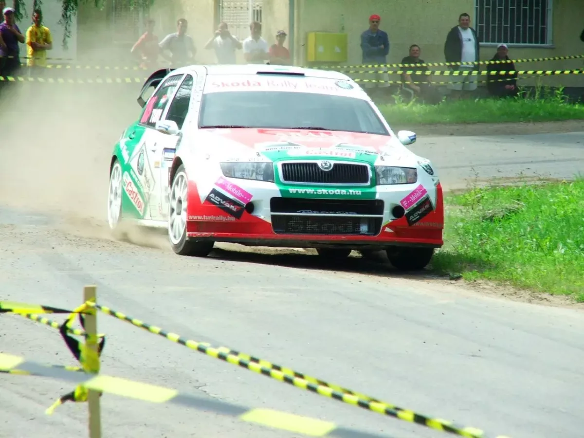 A Mecsek legendás táncosai: Rovanpera és Turi 20 éve együtt a Fabia WRC kormánya mögött