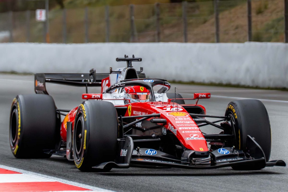 Ferrari-remények az új korszakban: Leclerc izgatott a barcelonai shakedown után