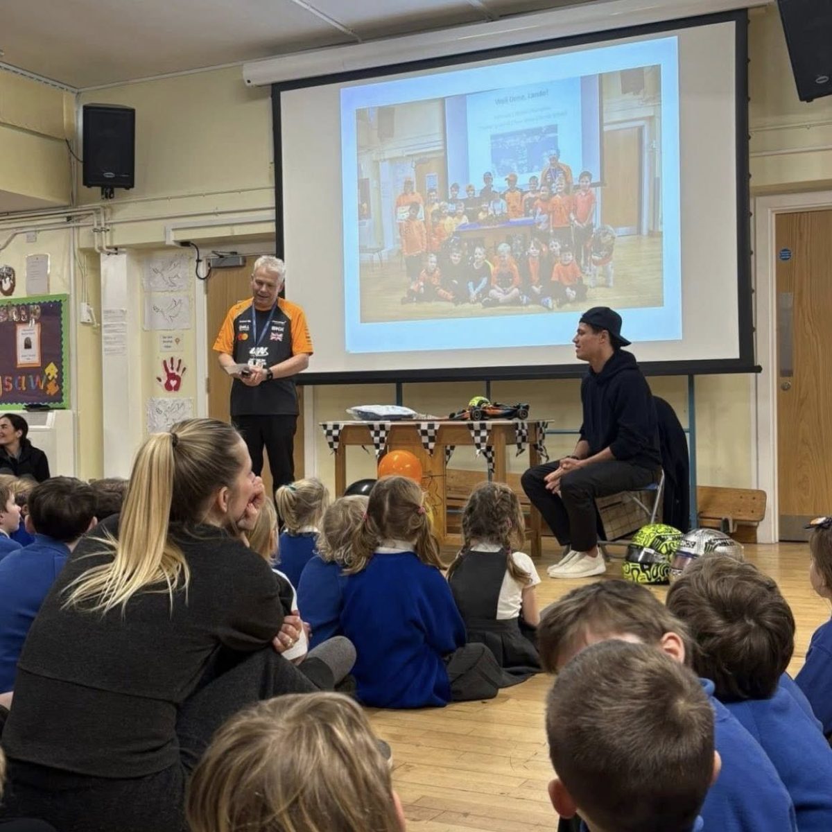 Lando Norris: Egykori iskolájában a diákokat inspirálva