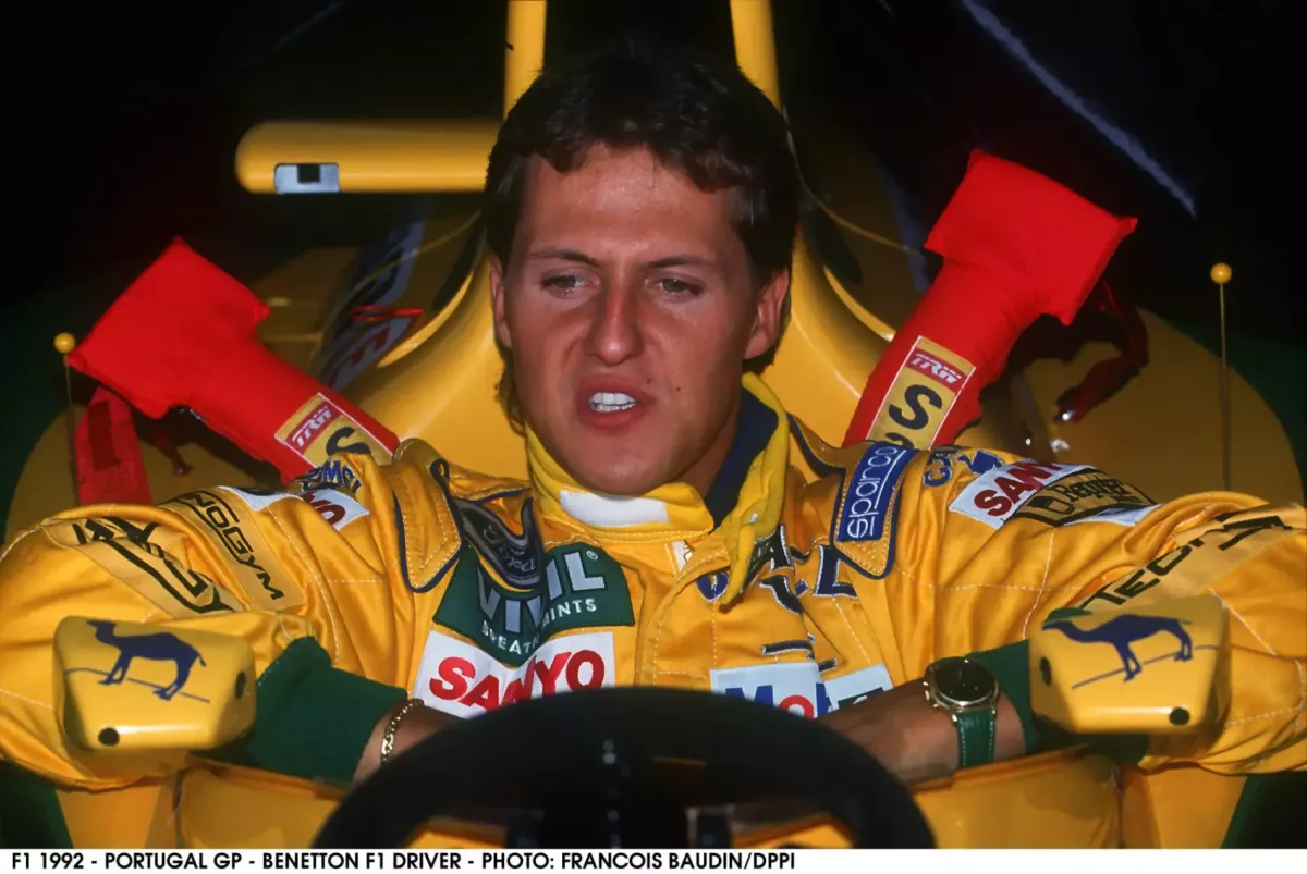 Az első futamgyőztes Schumacher autója olcsón talált gazdára