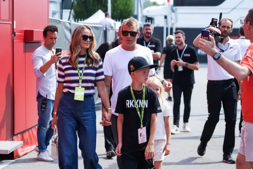 Räikkönen fiatal tehetsége: 11 éves fia raliautózott a jeges körülmények között