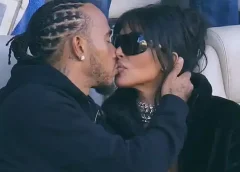 Botrányos jelenet: Lewis Hamilton nyilvános csókolózás a kamerák előtt?