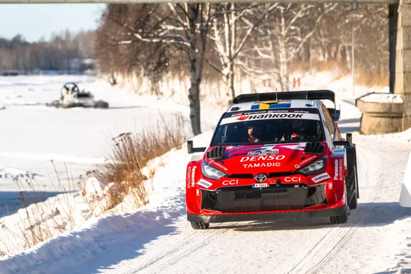 Oliver Solberg lenyűgözte a Svéd Rally nyitó szakaszán