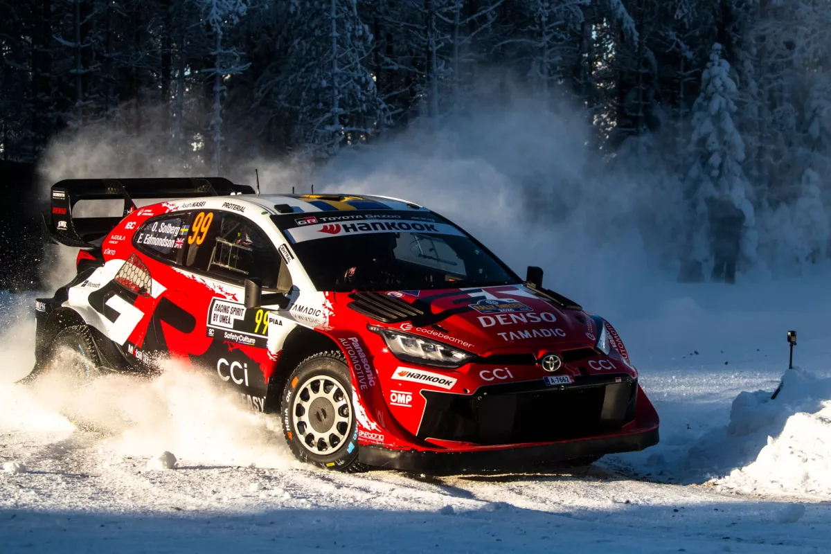 Az olasz pilóta visszautasítja a svéd rally dobogóját