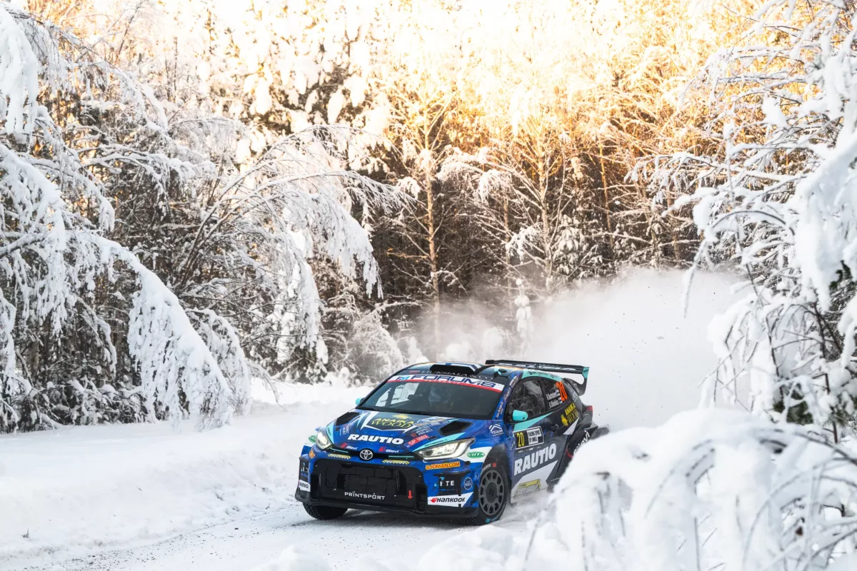 Az év első versenyén Roope Korhonen brillírozott a WRC2-ben