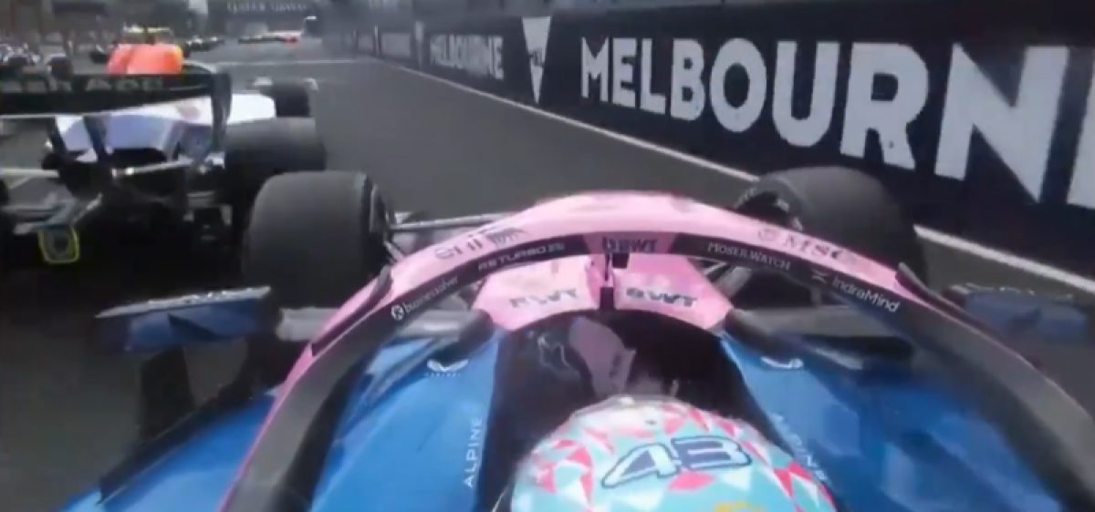 A versenyző Colapinto hatalmas balesetet hárított el a rajtnál – megrázó videófelvétel