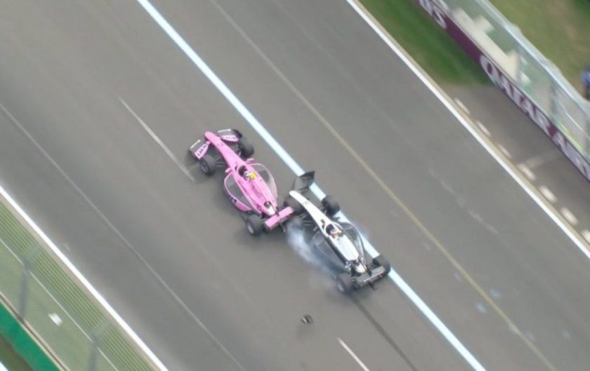 Ütközés és győzelem az F2-esek melbourne-i futamán – Dunne sérülést szenvedett a versenyen