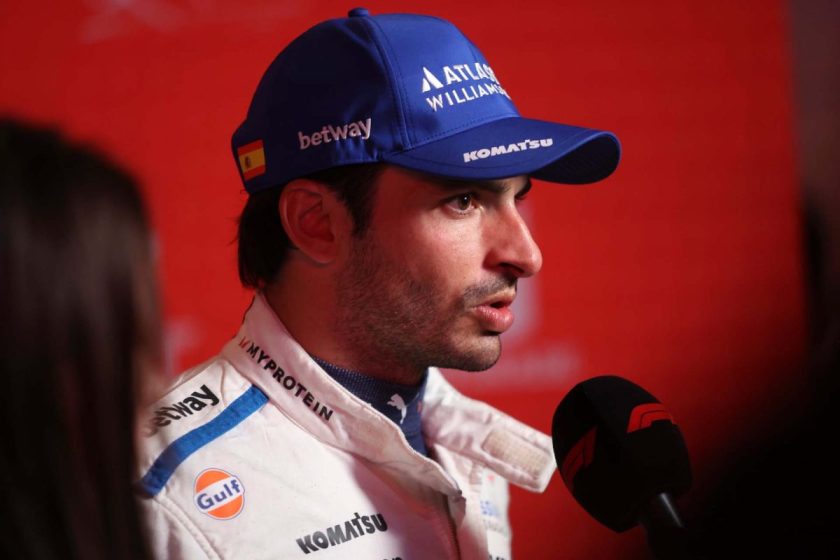 Sainz optimista a Williams fejlődésével kapcsolatban