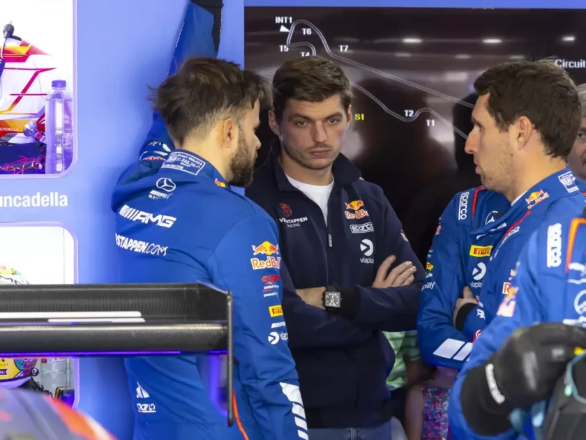 Súlyos esemény a pályán: Max Verstappen csapattársának orvosi ellátásra volt szüksége