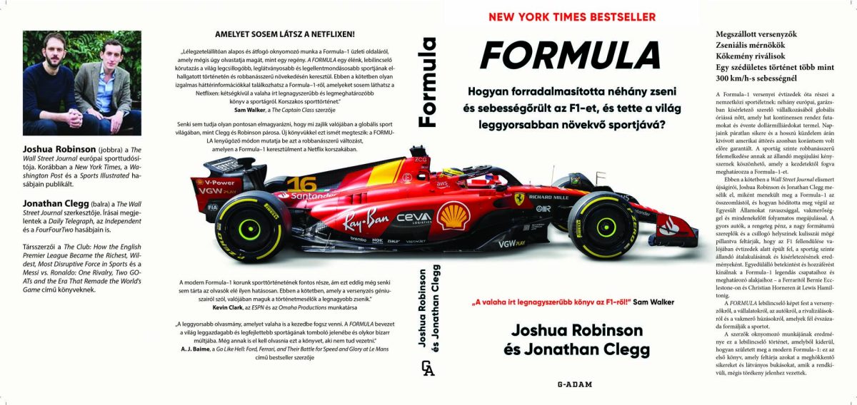 Formula: Az F1 rejtett története a könyv lapjain túl!