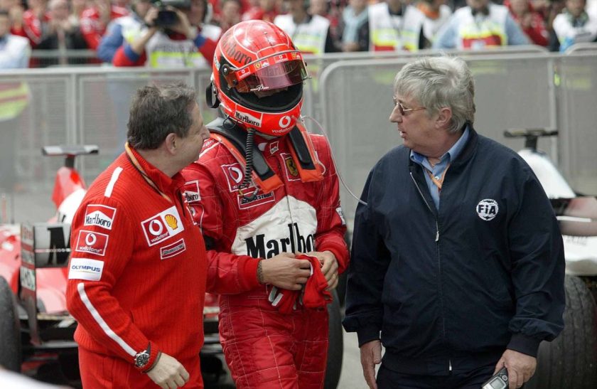 A „Todt véleménye: Schumacher önbizalmát sokan felületesen arroganciának véltek” hatásos címet adhatunk ennek a cikknek.