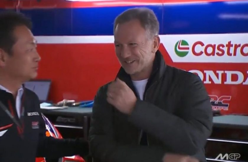 A MotoGP világát is lenyűgözte Christian Horner: „Nagyszerű a versenyzés és a show!”