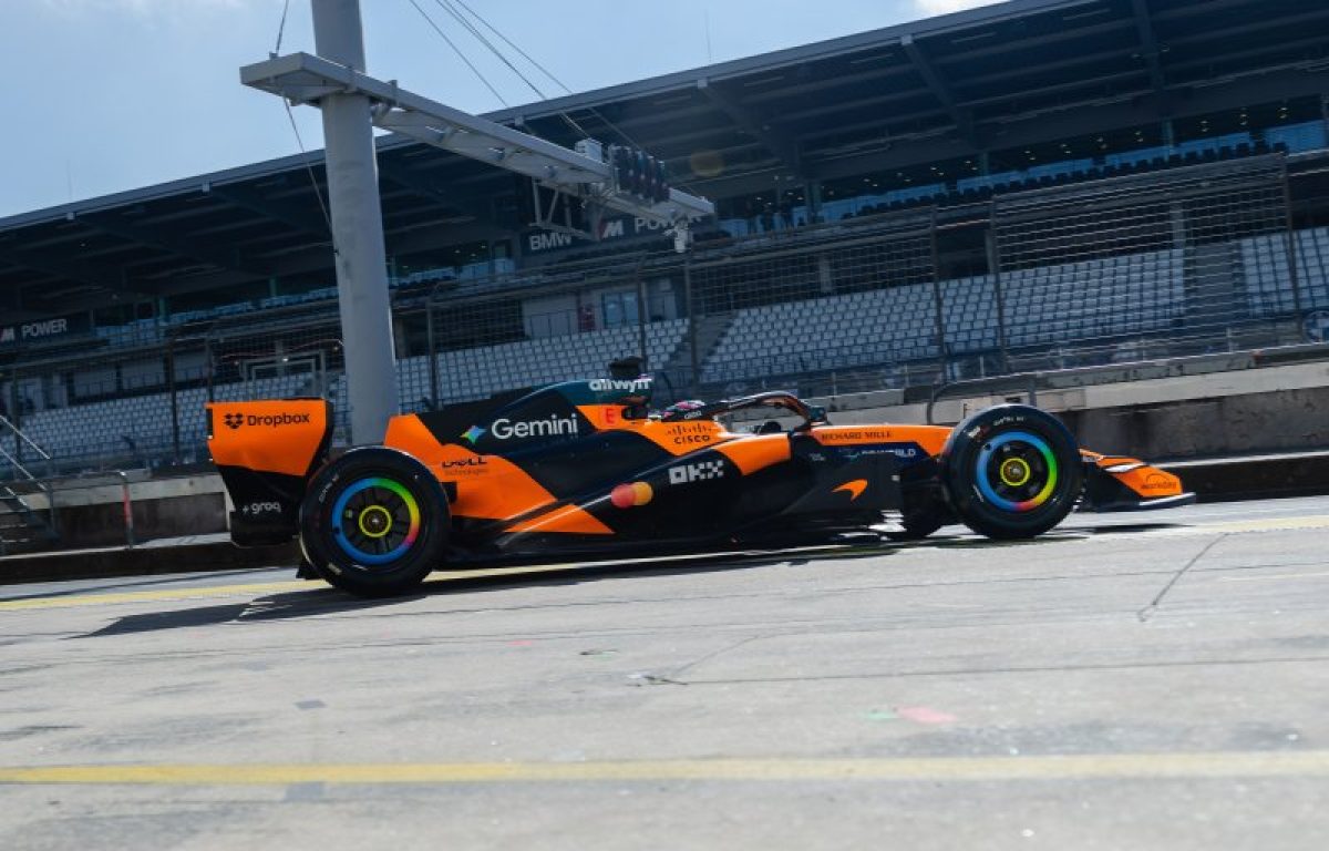 McLaren-problémák gátolták a munkát a Pirelli nürburgringi F1-es gumitesztjén