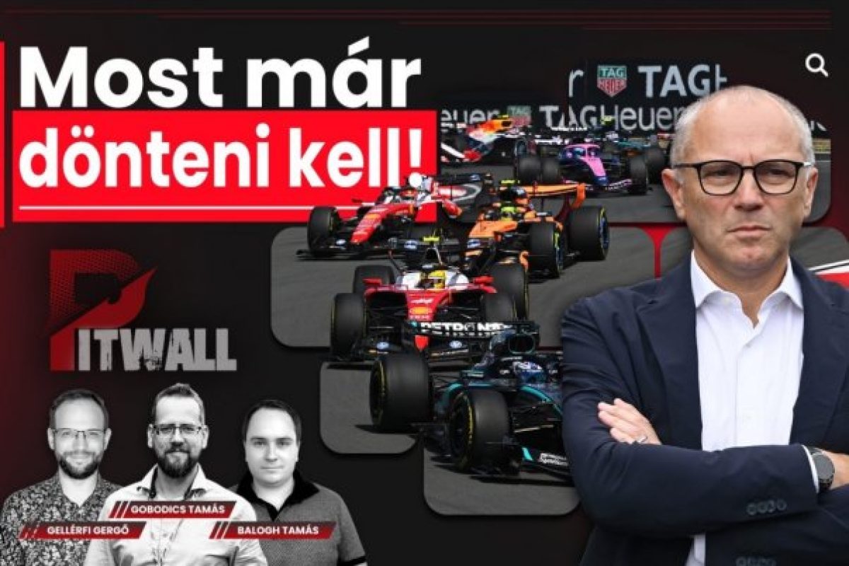 A Pitwall döntésre késztet az F1 jövőjéről