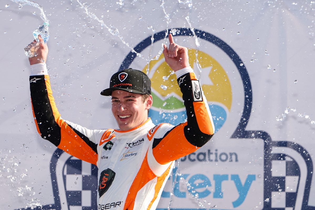 William Sawalich: A NASCAR-győztes, akit karácsonykor megáldott a pápa