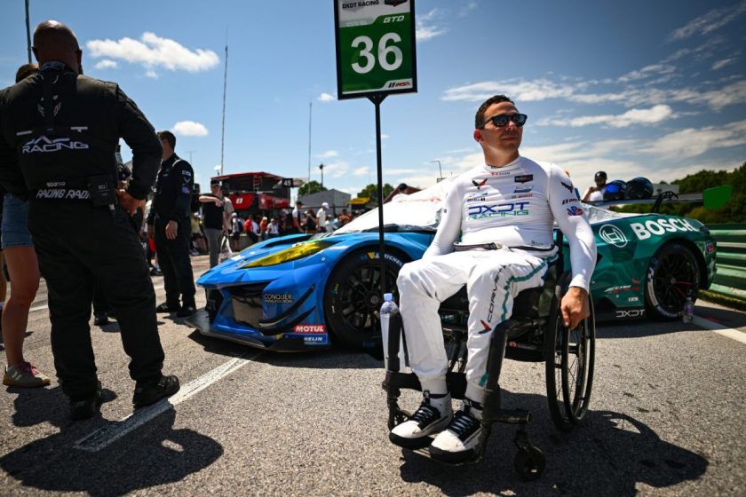 Robert Wickens kizárása a Laguna Seca-i versenyről a kigyulladt szállító kamion miatt