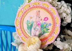 Praktikus és szórakoztató: horgolt kopogtató készítése pólófonalból