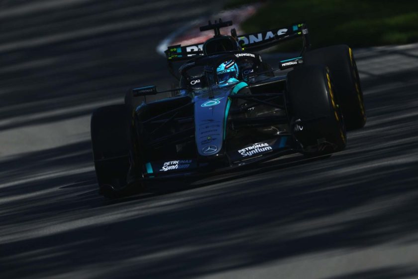 Russell diadalának hősfutama a kanadai Grand Prix-n: küzdelmes csatában legyőzte Antonellit