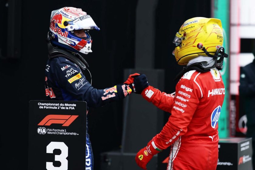 Az izgalmas Verstappen-Hamilton csata: ahogy a pilóta élvezte a versenyzést