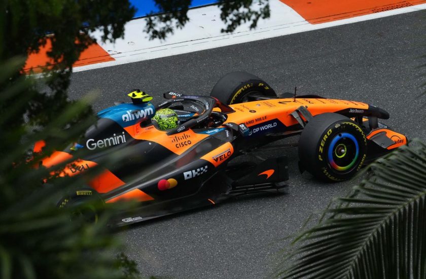 A McLaren tagadja Hamilton állításait a miami fejlesztésekről