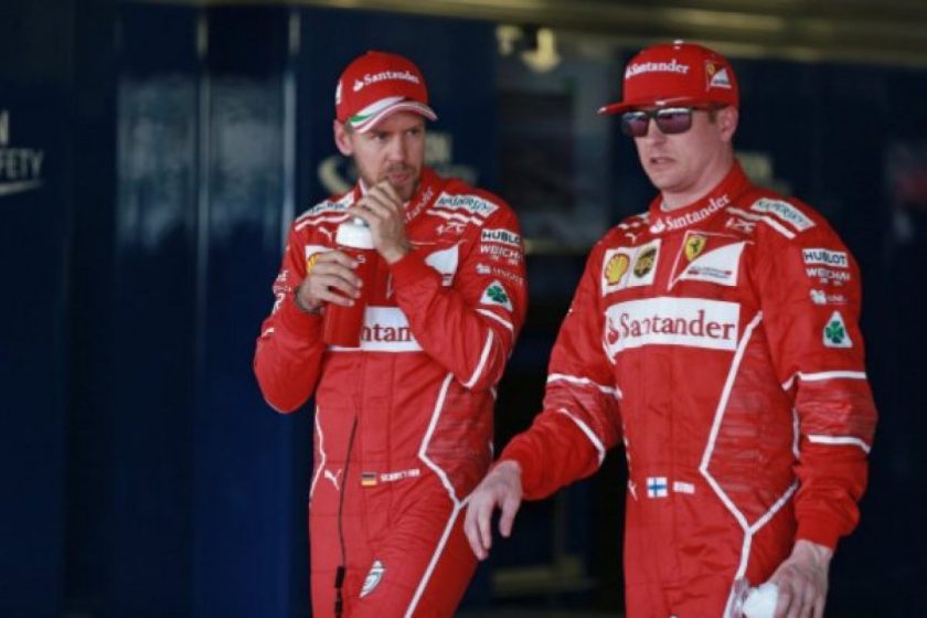 Az F1-Archív: Vettel hősiesen megvédi Raikkönent a versenypályán