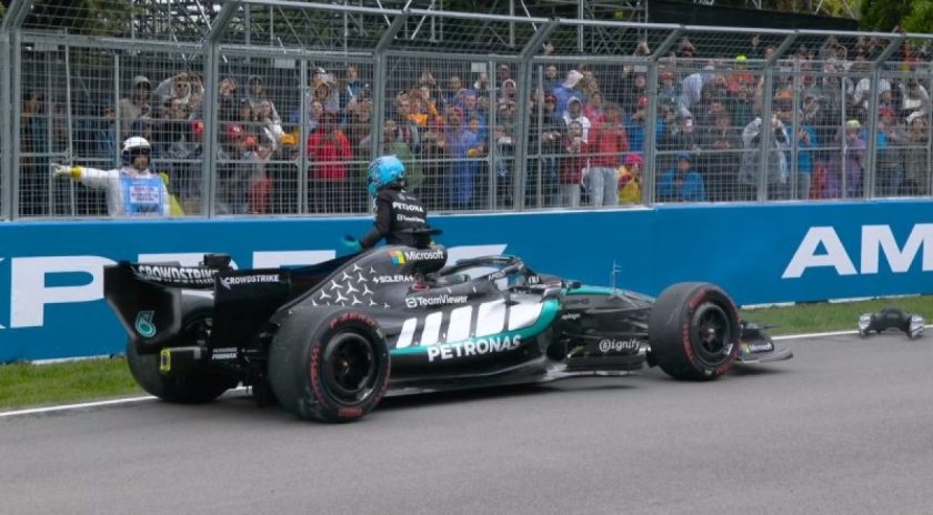 Russell és Hülkenberg szélsőséges büntetéseik miatt a figyelem középpontjába kerültek
