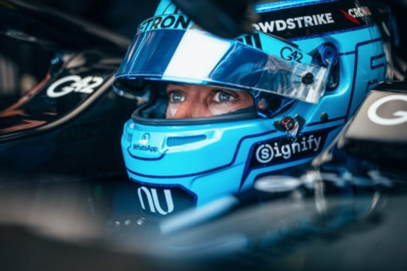 Kimi Raikkönen formában van, de Russell nyugodt marad