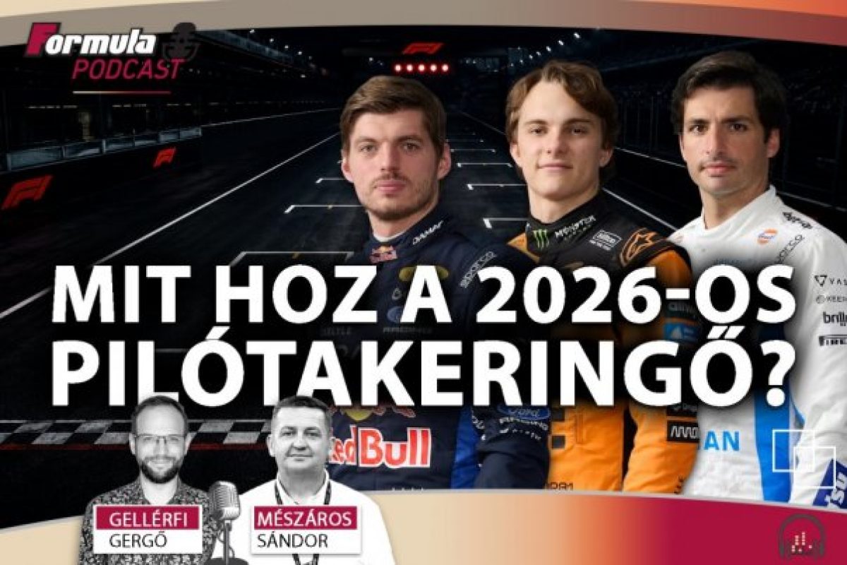 2026-os pilótakeringő: friss információk és előrejelzések podcast formában
