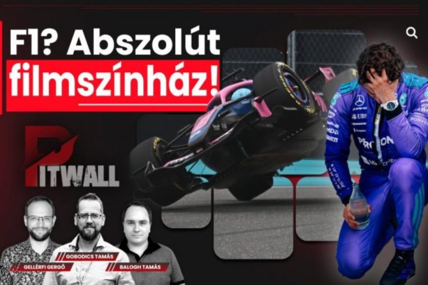 Pitwall: Az F1 abszolút filmszínházának kifinomult világa