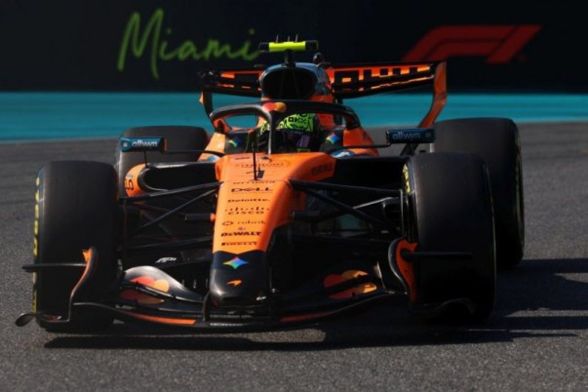 Epkovics Norris diadala a Miami Sprinten: Piastri mögötte
