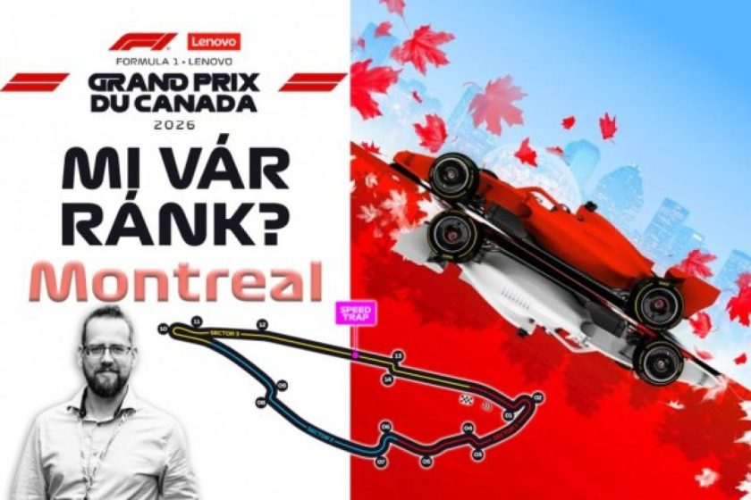 Kilencven perces adrenalinfényeszt vár ránk az F1-es Kanadai Nagydíjon!