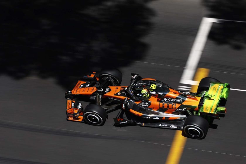 Megbüntették a McLaren pilótáját, Norris-t a Monacói incidens miatt