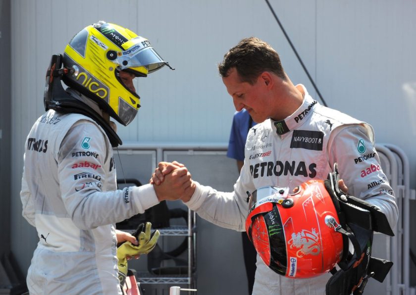 Feszült rivalitás a Mercedesnél: Rosberg beszélt Schumacher mentális hadviseléséről