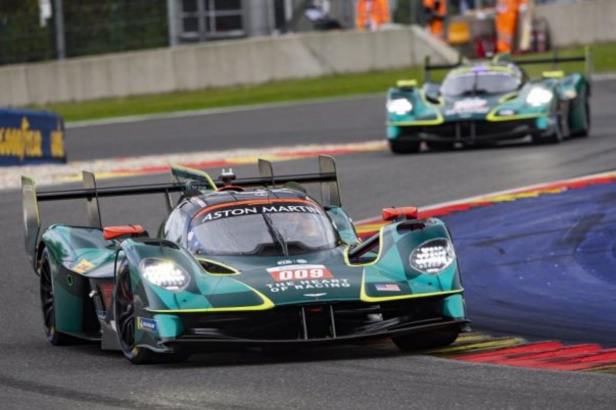 Jenson Button nyitott a Le Mans versenyzésre az Aston Martin hiperautójával