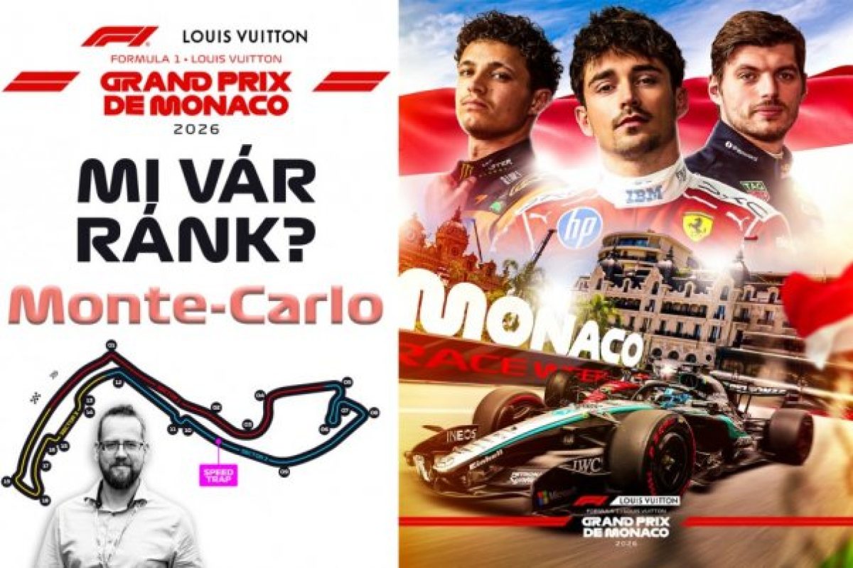 Az F1-es Monacói Nagydíj: Izgalmas kanyarok és hajrás verseny vár ránk